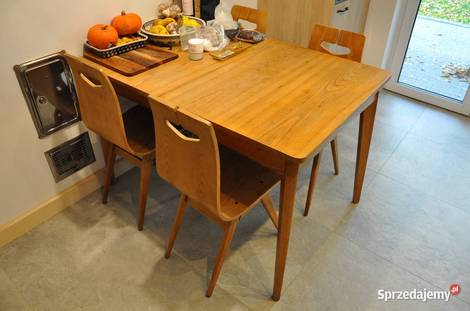 Rajmund Hałas 1329 krzesło Design PRL mazowieckie Warszawa