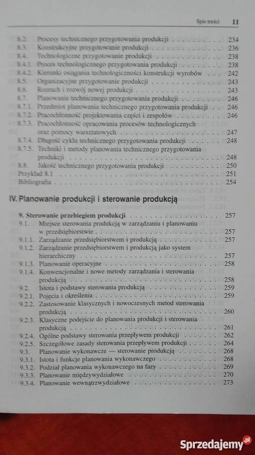 Zarys zarządzania produkcją Kazimierz Pasternak