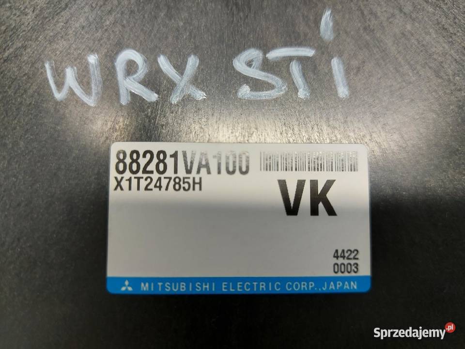 Subaru WRX STI 2015r moduł sterownik komputer