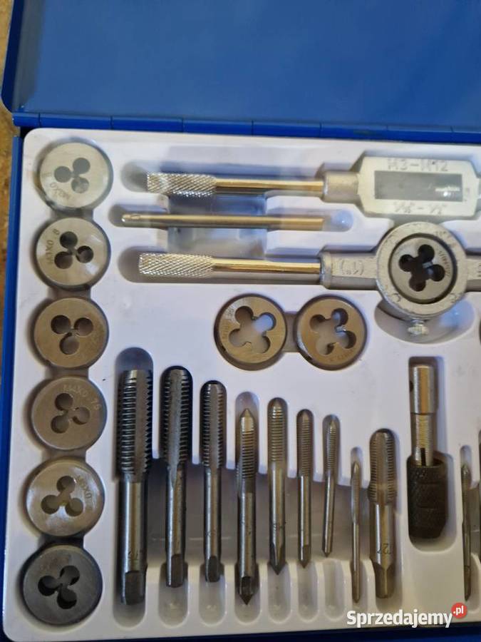 ZESTAW NARZYNEK I GWINTOWNIKÓW 40 EL Pozostałe Głogowa sprzedam