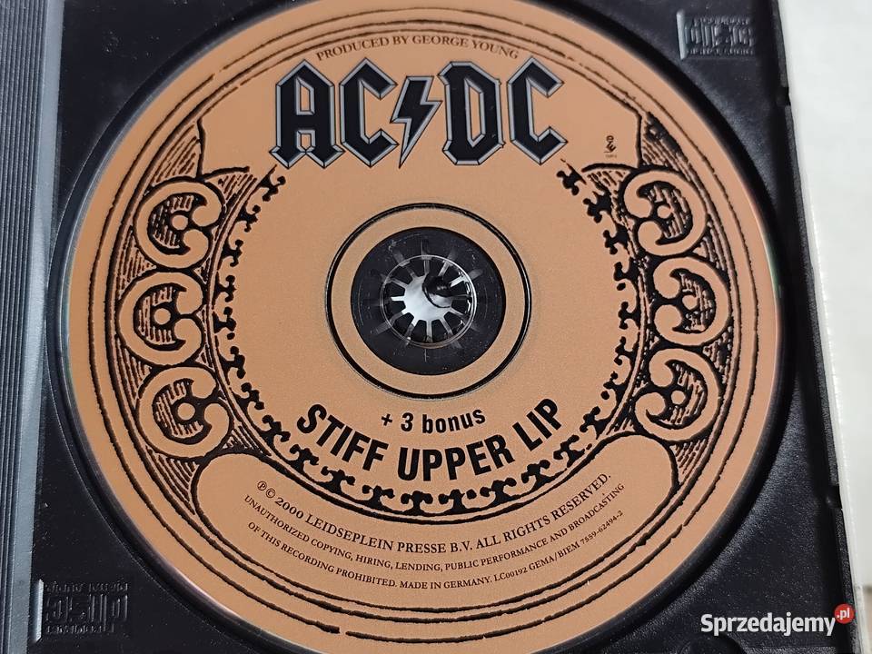 CD ACDC Stiff Upper Lip rock Stargard sprzedam