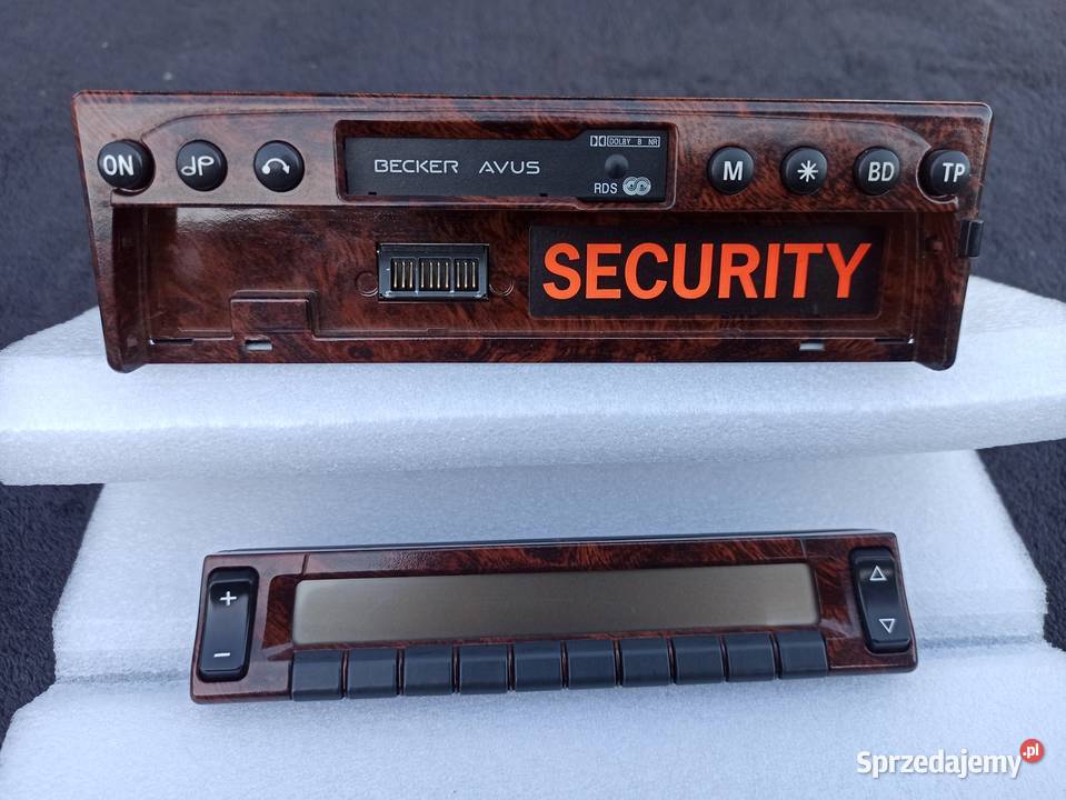 Radio Becker Avus Mercedes R129 panel drewno Gorzów Wielkopolski