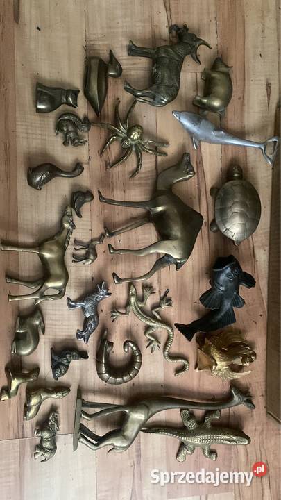 Mosiężne figurki Bytom sprzedam