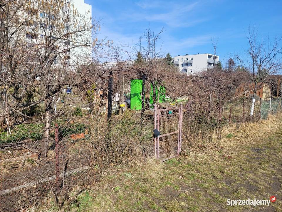 Działka ROD LEPSZE JUTRO Ołbin Wrocław 113m dolnośląskie