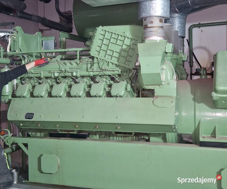 Agregat prądotwórczy MWM DEUTZ V12 630kva Szczucin
