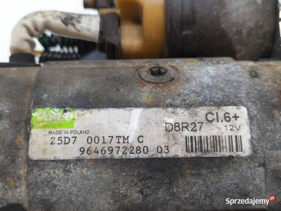 ROZRUSZNIK 9646972280 20 HDI Peugeot 407 I osobowe Części samochodowe