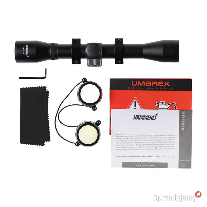 Wiatrówka Hammerli Black Force 400 Combo 45 mm