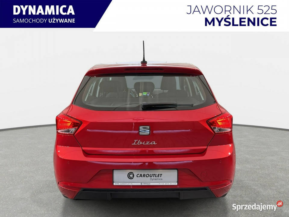 Seat Ibiza VAT 23 Style 10TSI 95 M5 2022 r salon 70300km Myślenice