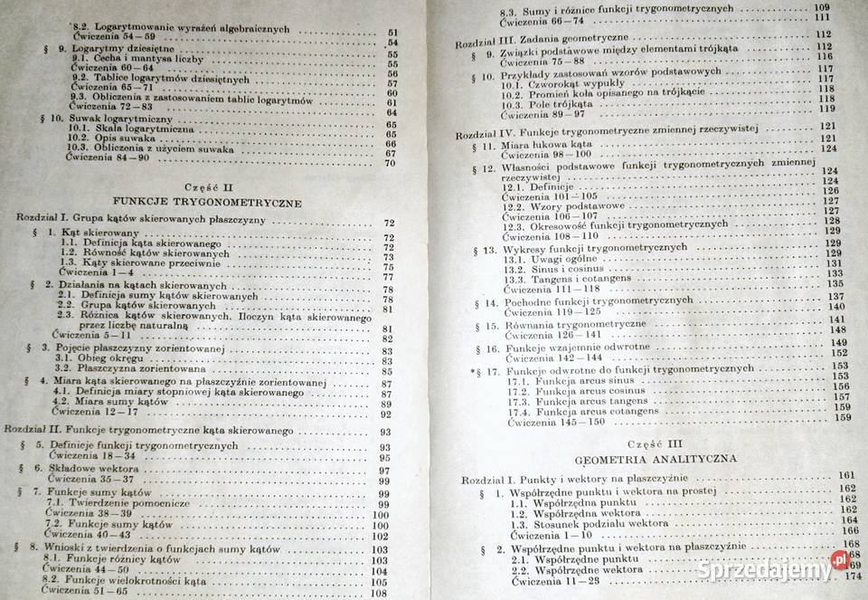Matematyka kl 3 LO Stefan Straszewicz Chełm