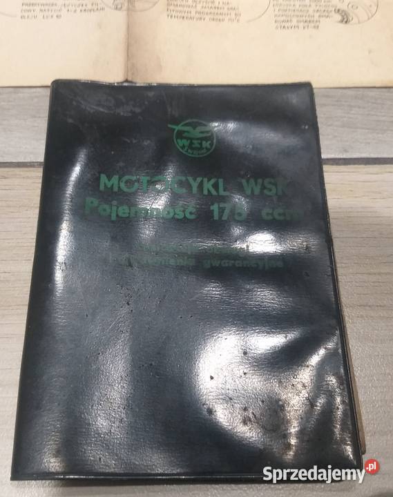 Insyrukcja Obsługi WSK 175 Akcesoria Zabrze