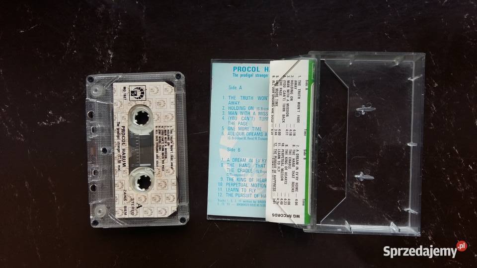 Kaseta magnetofonowa Procol Harum The prodigal kaseta Siemiatycze