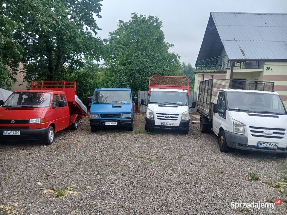 2x iveco daily autolaweta Trzeszków