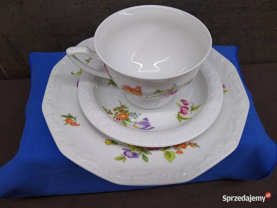 Zestaw filiżanka Rosenthal Maria Sommerstrauss Porcelana i szkło wielkopolskie