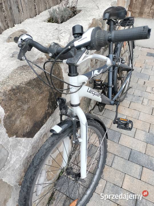 Leopard space cat biało siwy rower chłopięcy Urszulin sprzedam