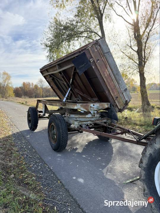 Przyczepa Wywrotka 6t Hk5 Hl Hw nieuszkodzony Nowogrodziec