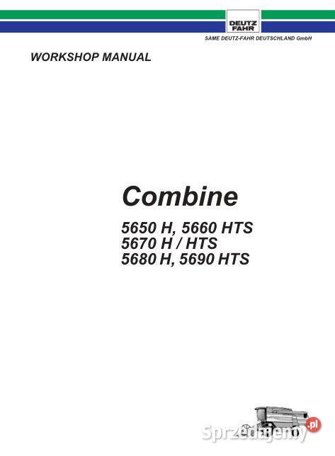 Deutz Fahr 5650 5690 5660 HTS 5670 5680