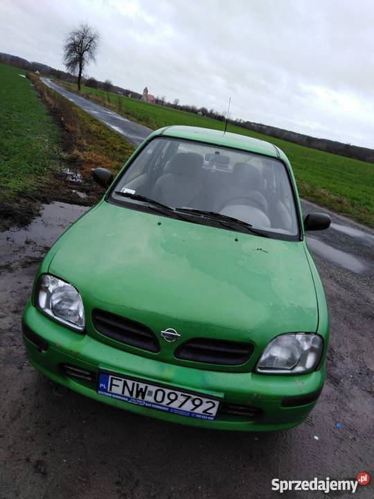 Nissan Micra 10 zielony Żagań