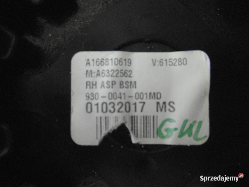 lusterko mercedes ML GL GLE G a166810619