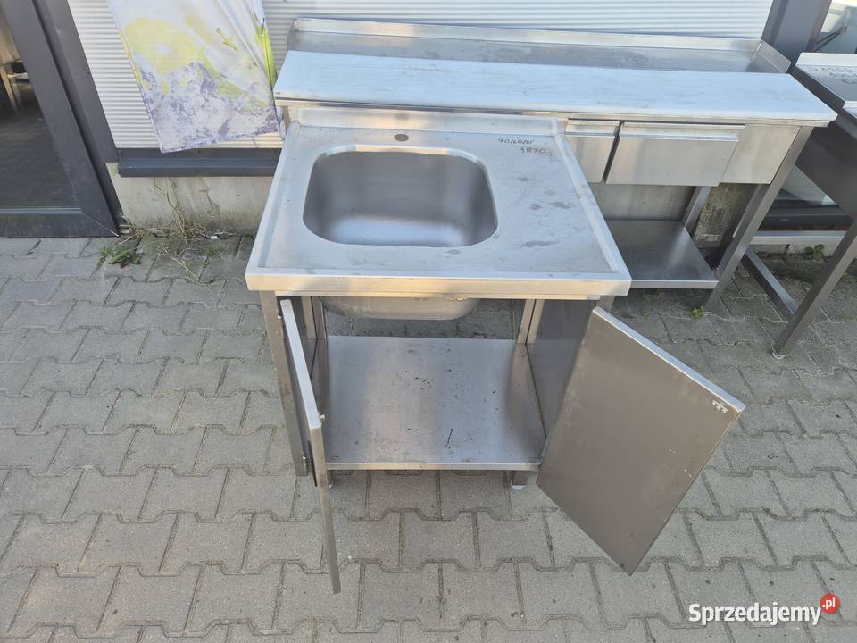Zlew Gastronomiczny 1 Komorowy Z Drzwiami 706085 Ostrów Wielkopolski sprzedam