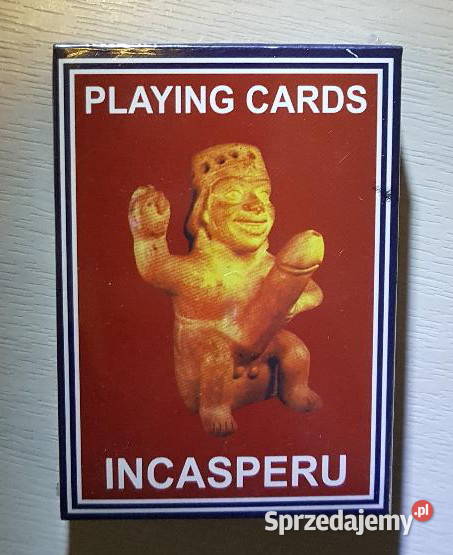 Karty do gry z Peru tradycyjne erotyczne motywy Kudowa-Zdrój