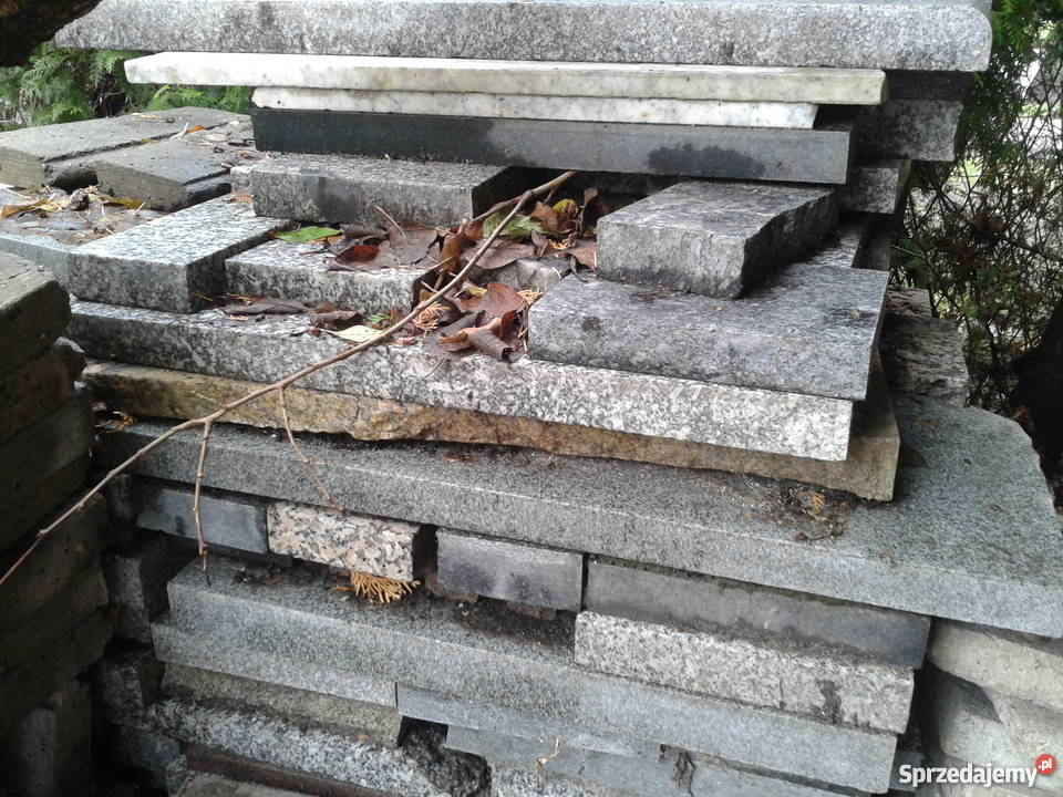 Granit płytki kostka oflis do ogrodu na chodnik lubelskie Tomaszów Lubelski