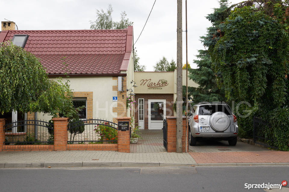 Lokal użytkowy z domem i ogrodem wentylacja Leszno