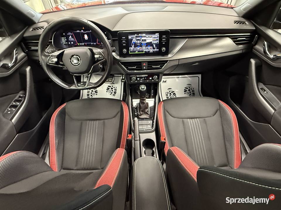 Skoda Kamiq Monte Carlo 15TSI automat Faktura wielofunkcyjna kierownica Poznań