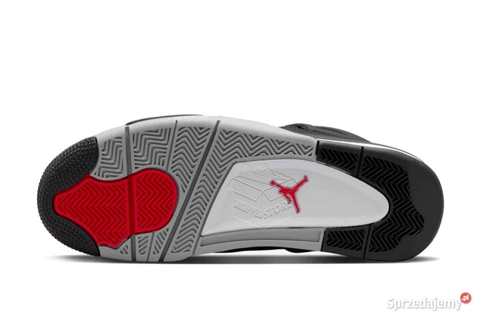 Nike AIR JORDAN 4 Black Canvas DH7138006 czarny wielkopolskie Poznań