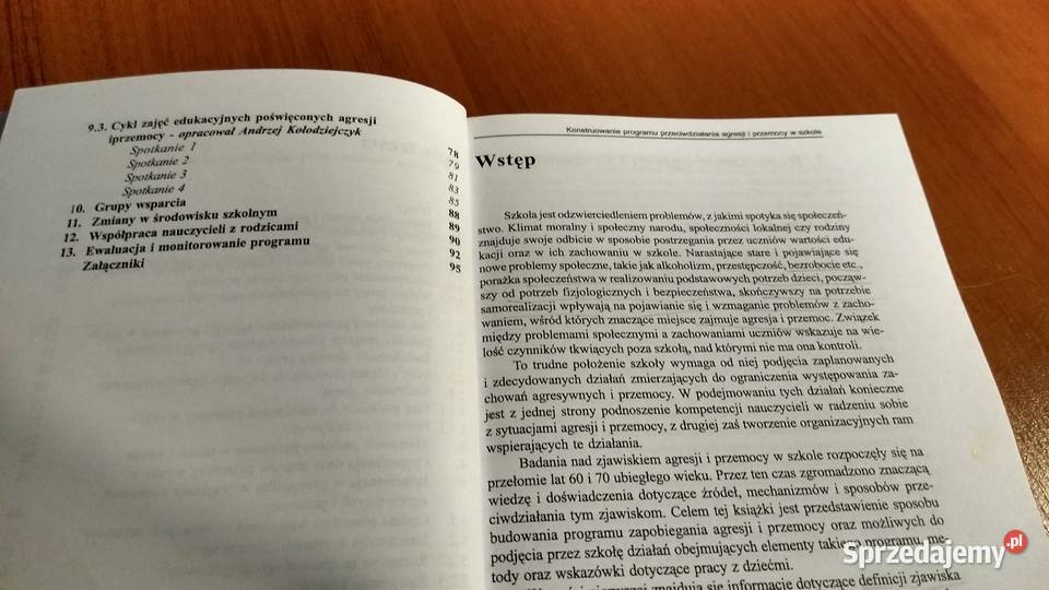 Agresja i przemoc w szkole konstruowanie Gdańsk sprzedam