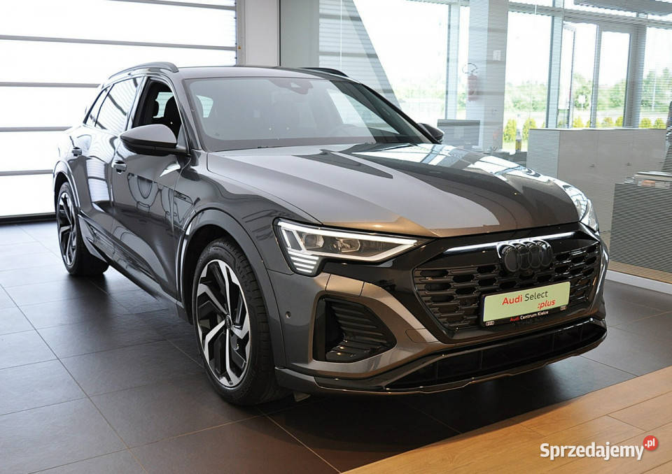 Audi Q8 etron 55 408 Sline ACC Pneumatyka Matrix Motoryzacja świętokrzyskie Kielce sprzedam