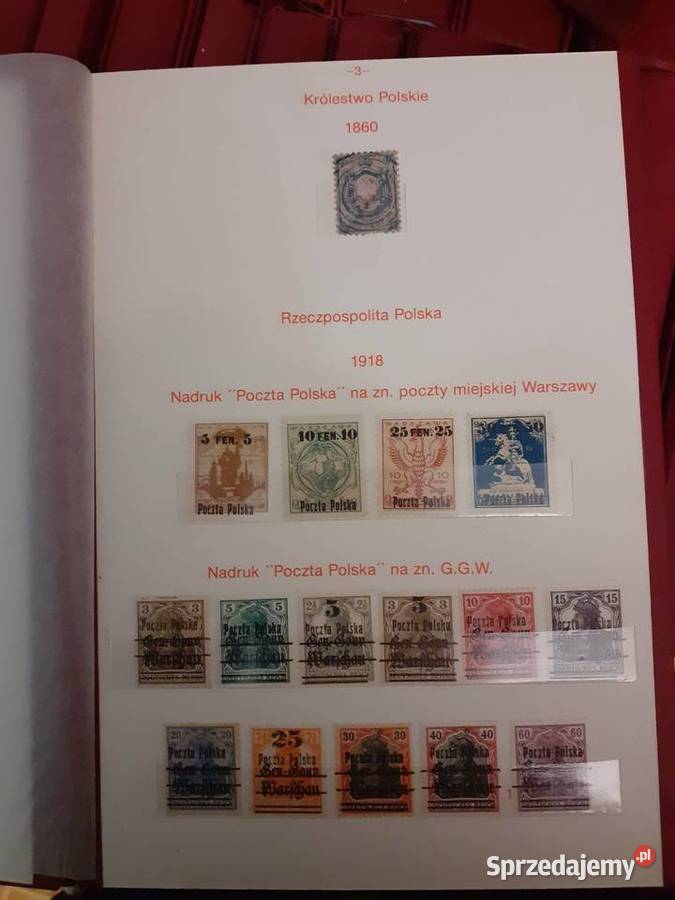 Kolekcja zbiór znaczków 18602007 Generalna Toruń