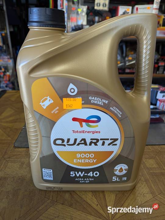 Olej Total Quartz 900 Energy 5W40 5l Łopuszno