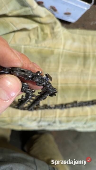 Prowadnice z łańcuchami do piły Studzionka