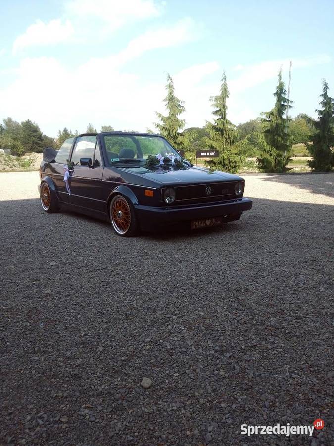Cabrio do Ślubu Golf Mk1 śląskie Tychy
