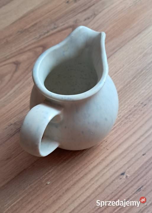 Ceramiczny Mlecznik Bolesławiec niebieski Świecie