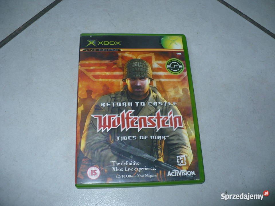 Return to castleWolfenstein na Xbox Gry na konsole Jelenia Góra