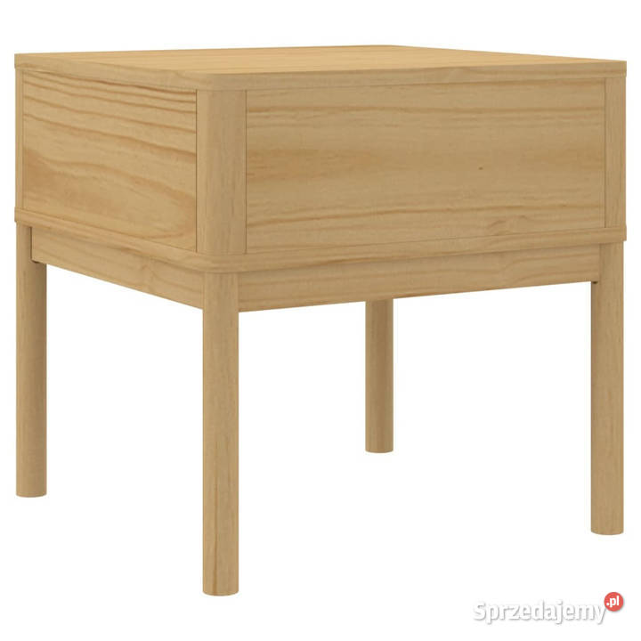 Stolik pod lampę FLORO woskowy brąz 55x55x54 mazowieckie Warszawa