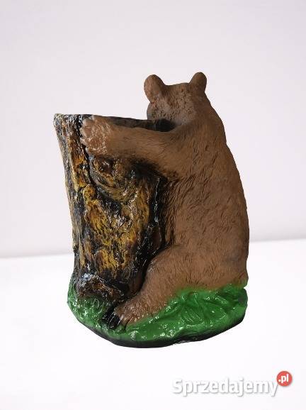 Figura Dekoracja Miś Niedźwiedź Doniczka opolskie Opole