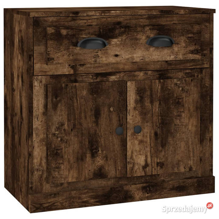 Szafka przydymiony dąb 70x355x675 WM816429 Pozostałe