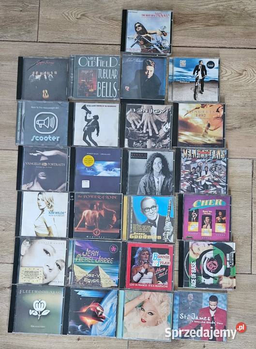 Płyty CD prywatna kolekcja 118 sztuk Antyki, Sztuka, Kolekcje Szczecin