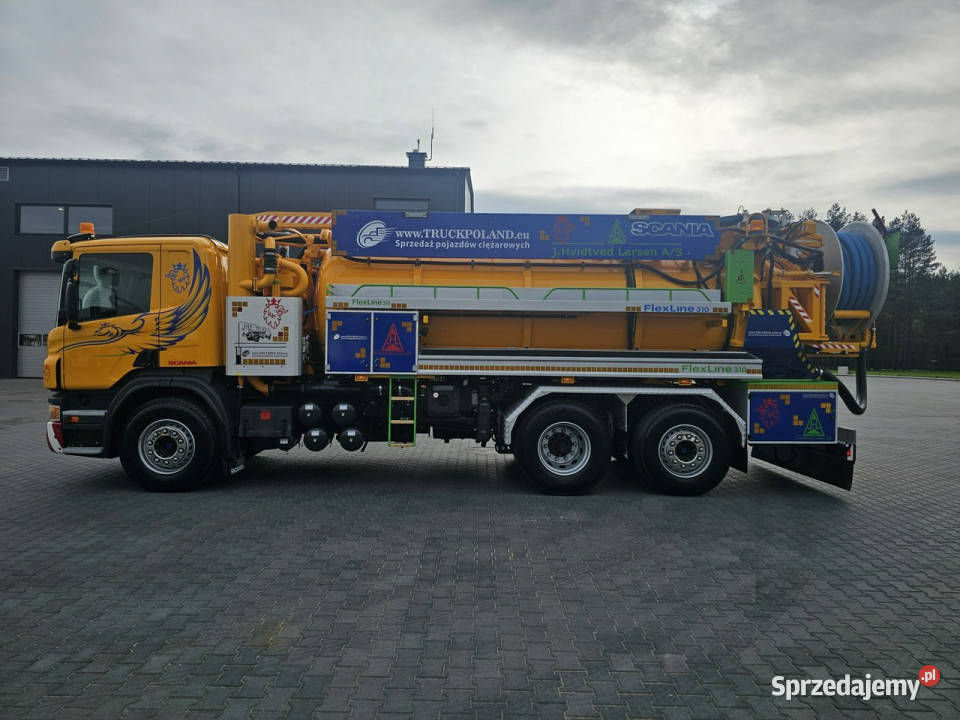 Scania WUKO LARSEN FLEX LINE 310 do zbierania Samochody ciężarowe Daleszyce