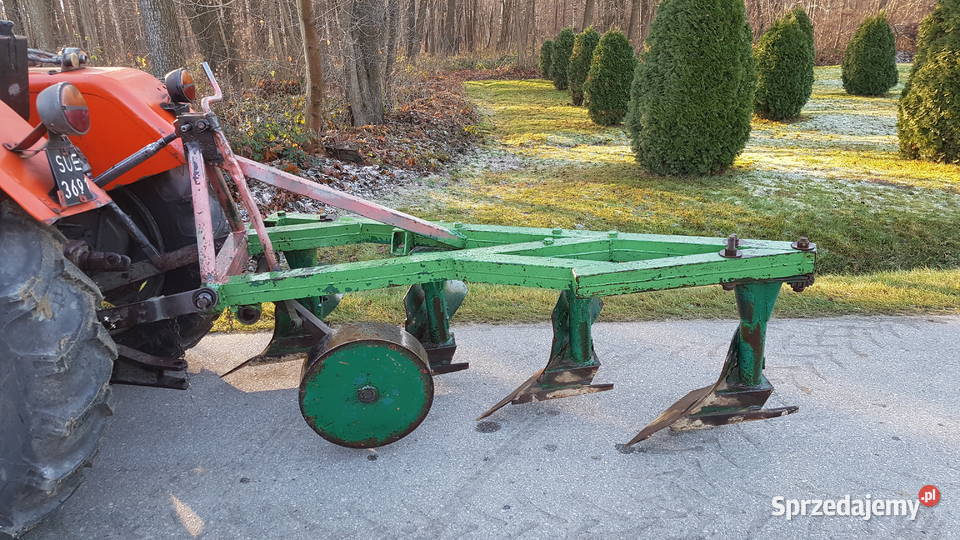 Pług 4skibowy średni kompletny idealny do ursusa Dąbrowa Tarnowska