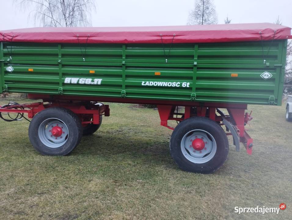 Przyczepa wywrorka HL6011 lubelskie Chełm sprzedam