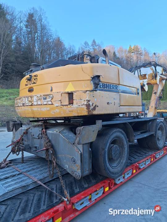 Koparko ładowarka Liebherr A316 nie Grójec sprzedam