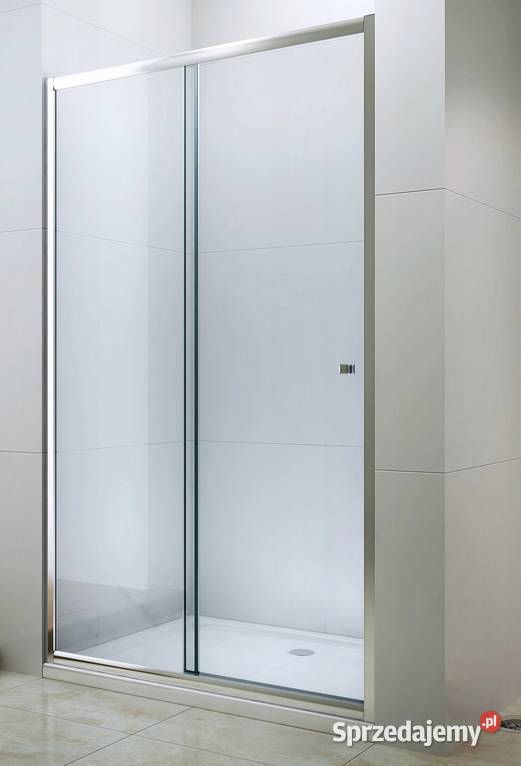 DRZWI PRYSZNICOWE ROZSUWANE 90 do 150 szyba 5mm Choroszcz