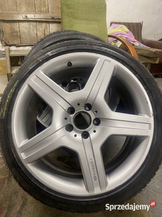 Felgi AMG Mercedes 19 z oponami letnimi Łuszczów Pierwszy