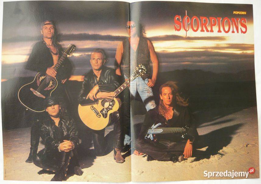 PLAKATY SCORPIONS WYPRZEDAŻ ŚWIAT PLAKATÓW Bydgoszcz sprzedam