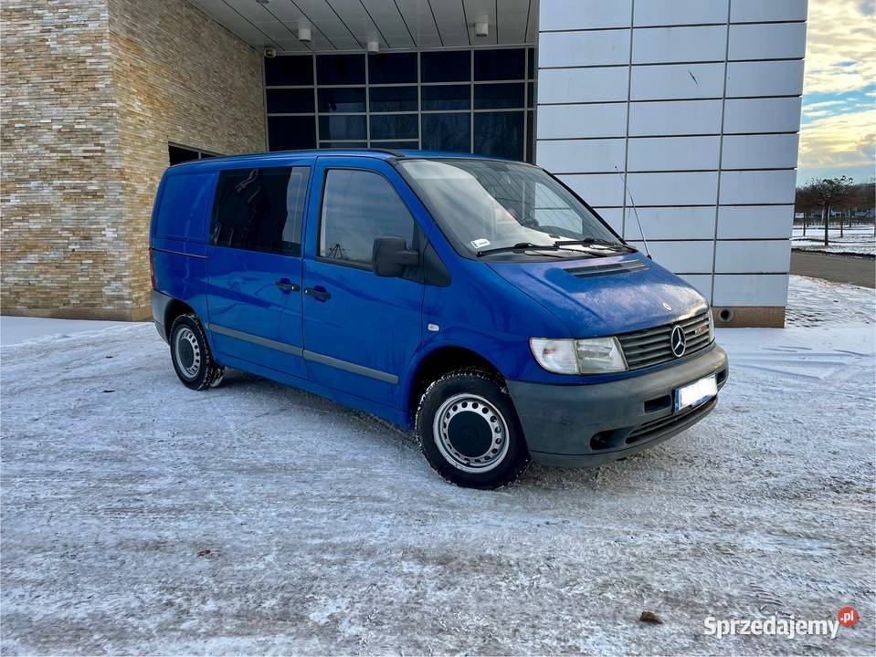 ŁadnyZadbanyMercedesVito99r22Diesel5Osobowy łódzkie Zduńska Wola