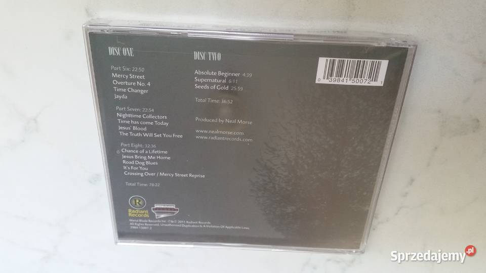 NEAL MORSE TESTIMONY TWO 2011 Radiant Records Puławy