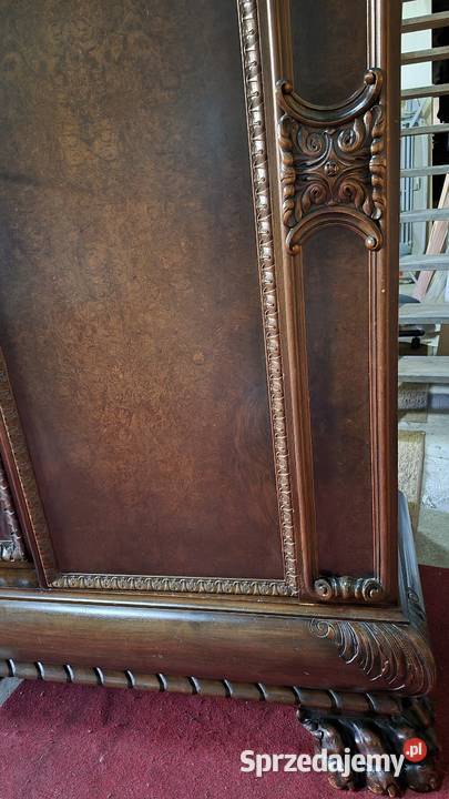 Biblioteka orzechowa kredens na lwich łapach kujawsko-pomorskie